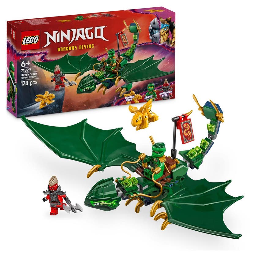 LEGO Ninjago 71829, Lloyds gröna skogsdrake