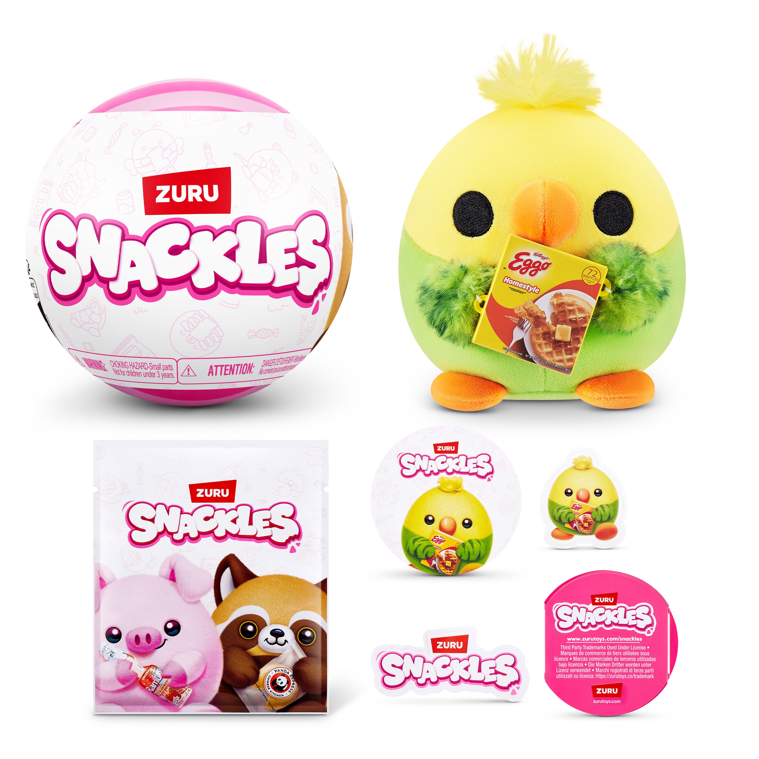 Snackles S3 Core Licensed Capsule 5"