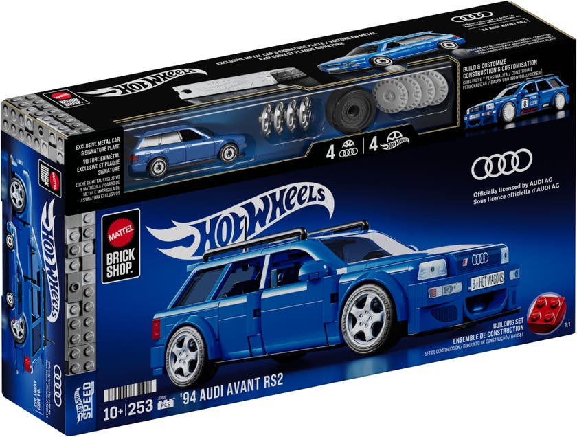 Mattel Brick Shop Speed Series Audi Avant RS2