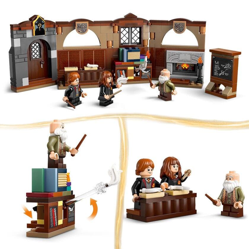 LEGO Harry Potter TM 76442, Hogwarts™ slott: lektion i trollformellära