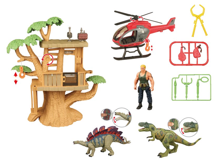 Animal Life Dinosariekit med koja
