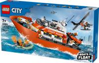 LEGO® City Kustbevakningens räddningsbåt och helikopter Lekset 60504