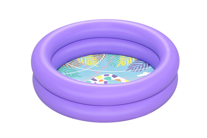 Uppblåsbar babypool 61x15 cm, lila