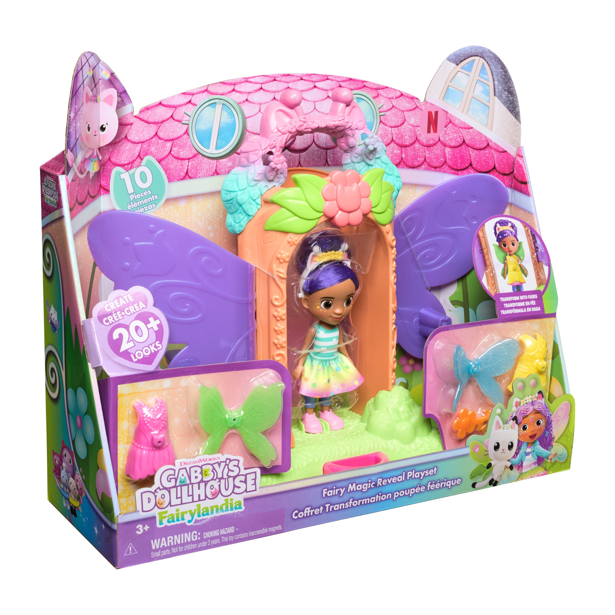 Gabbys Dockskåp Fairy Magic Reveal Lekset