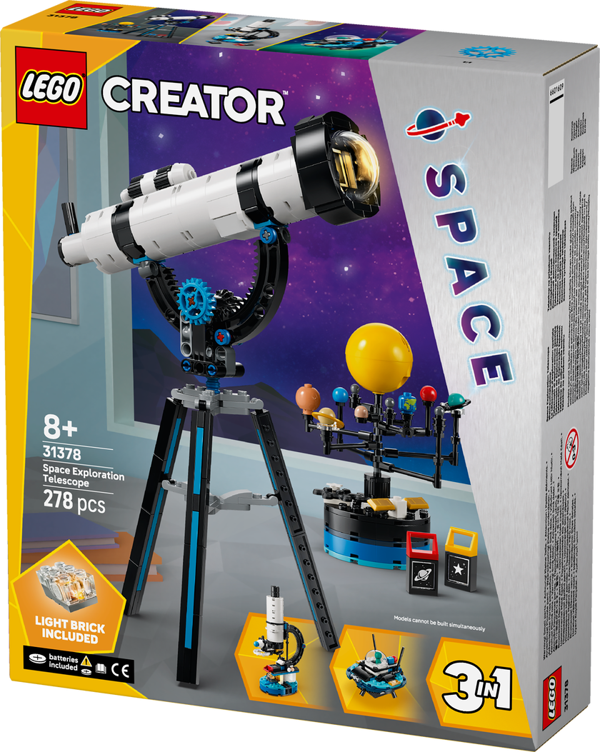 LEGO® Creator 3-i-1 Rymdteleskop Leksak 31378