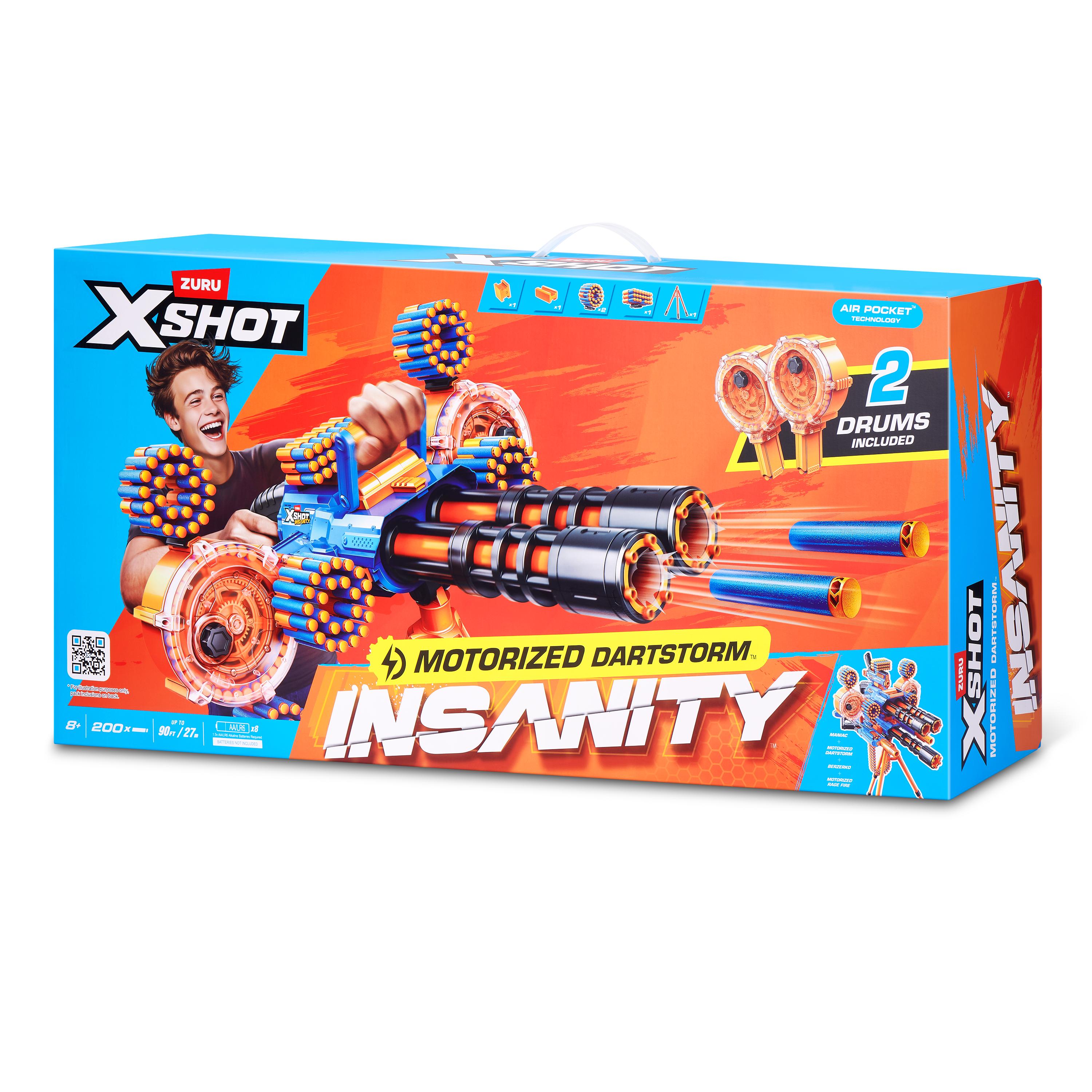 XSHOT Insanity Motoriserad Blaster