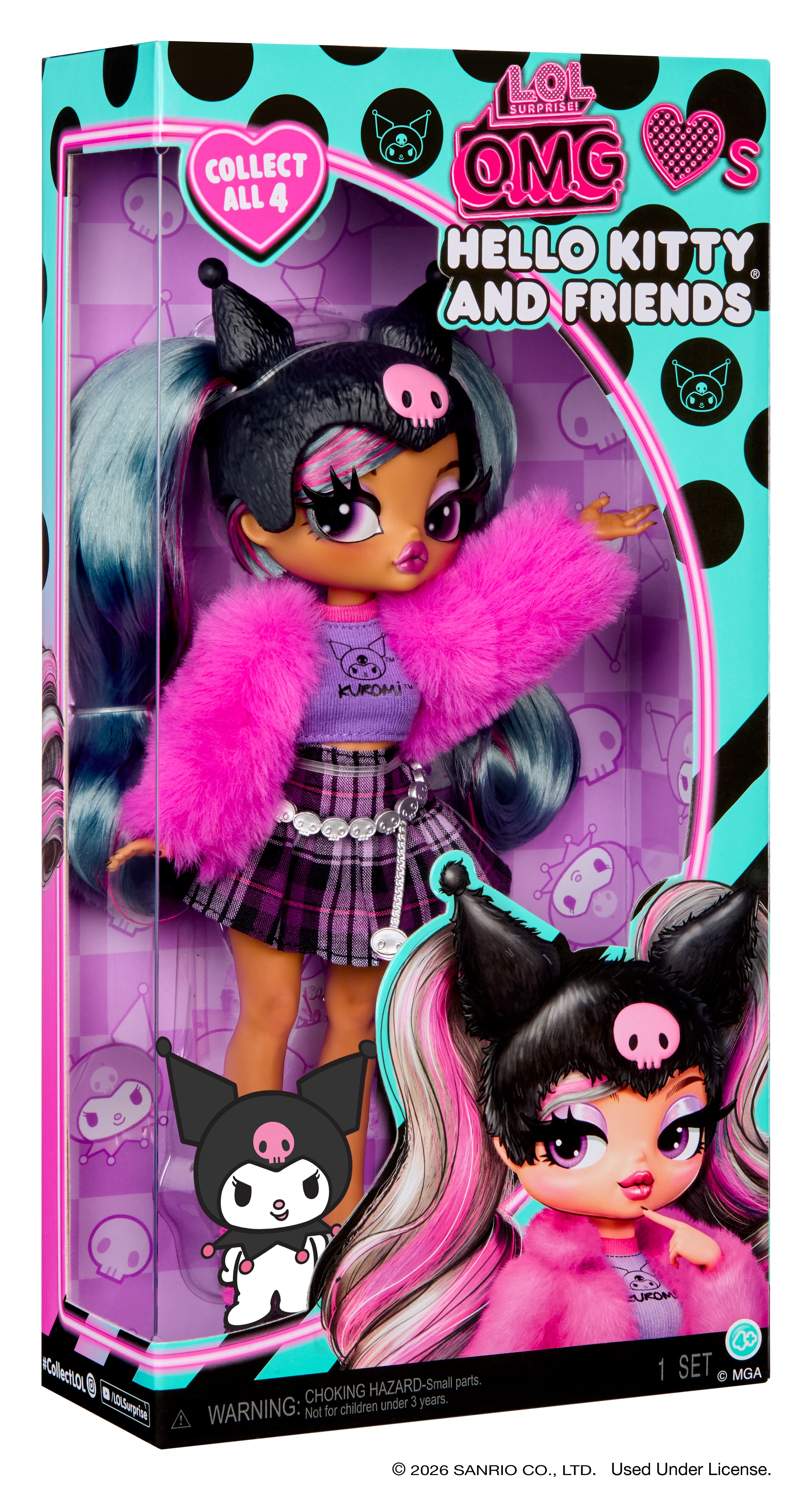L.O.L. Surprise! O.M.G. Kuromi Fashion Docka