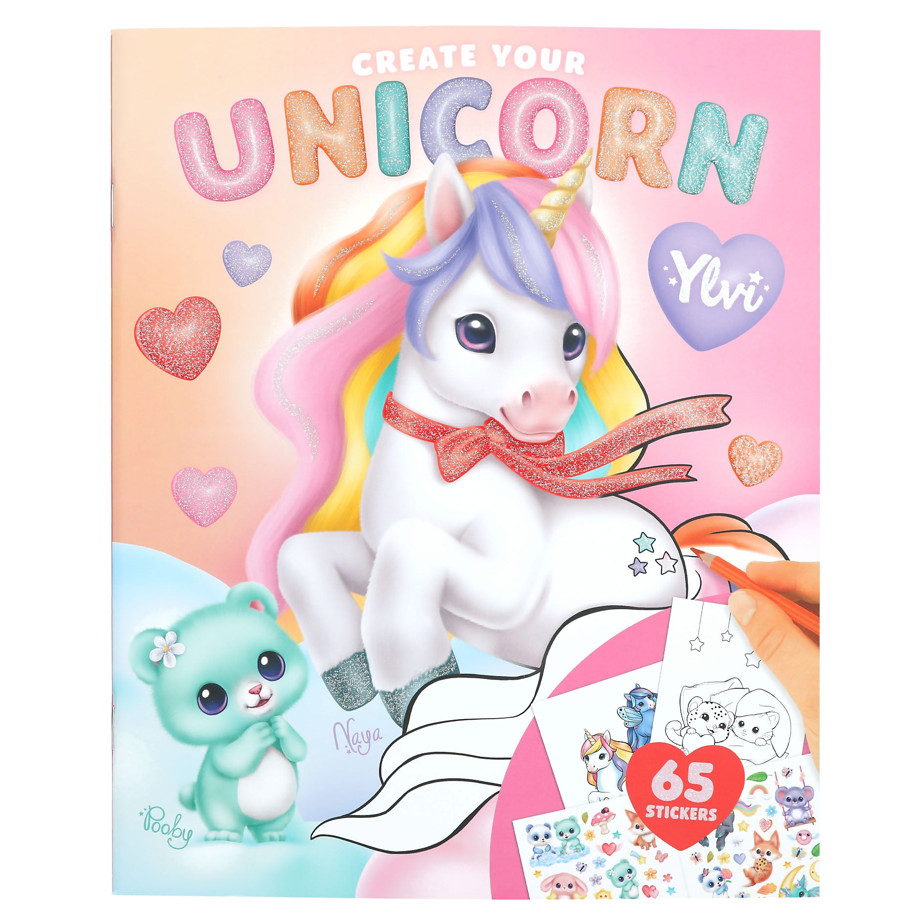 Ylvi Unicorn Målarbok 