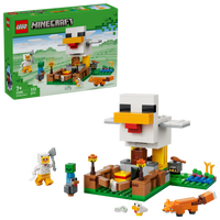 LEGO® Minecraft® Hönsgård - Byggleksak med speltema 21585