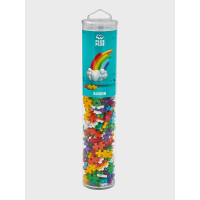 Plus-Plus, Rainbow Color mix / 240 pcs Tube