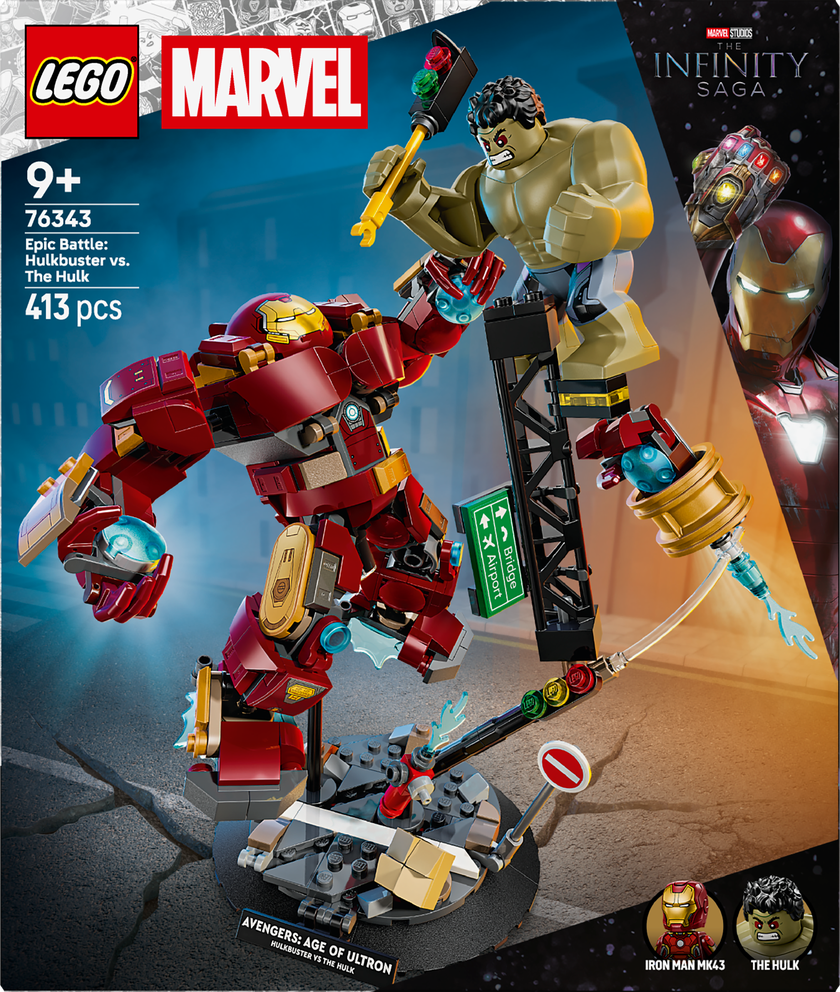 LEGO® | Marvel Episk strid: Hulkbuster mot Hulk 76343