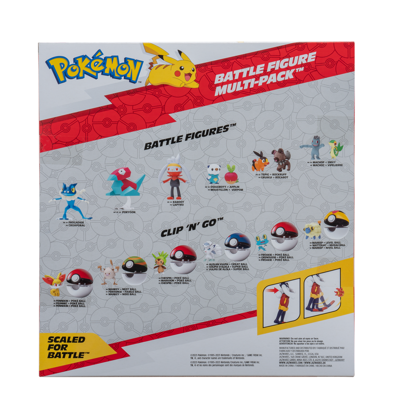 Pokemon, Battle figure 10-pack