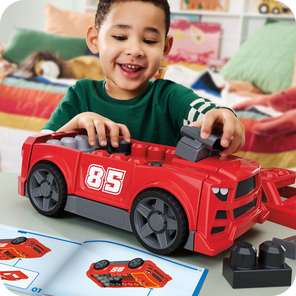 MEGA BLOKS Build & Go Race Car 26 delar