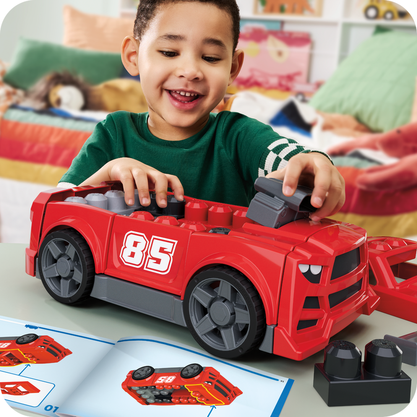 MEGA BLOKS Build & Go Race Car 26 delar