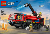 LEGO® City Flygplatsbrandbil – Byggset med leksaksbrandbil 60499