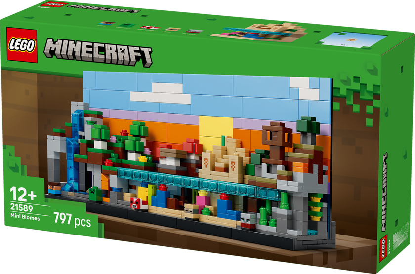 LEGO® Minecraft® Minilandskap Byggset med spelkonst 21589