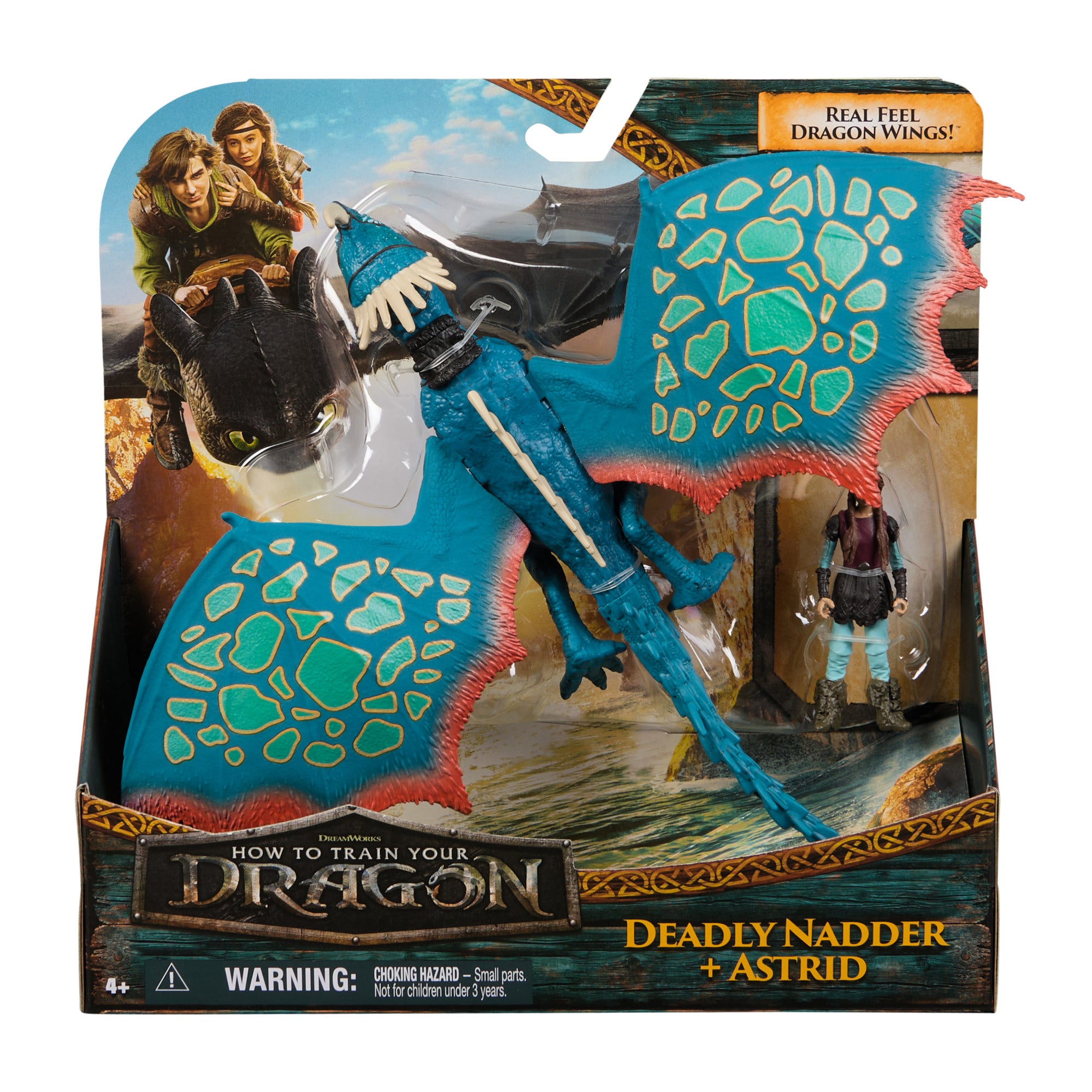 Dragons Movie Viking&Dragon-Deadly Nadder&Astrid