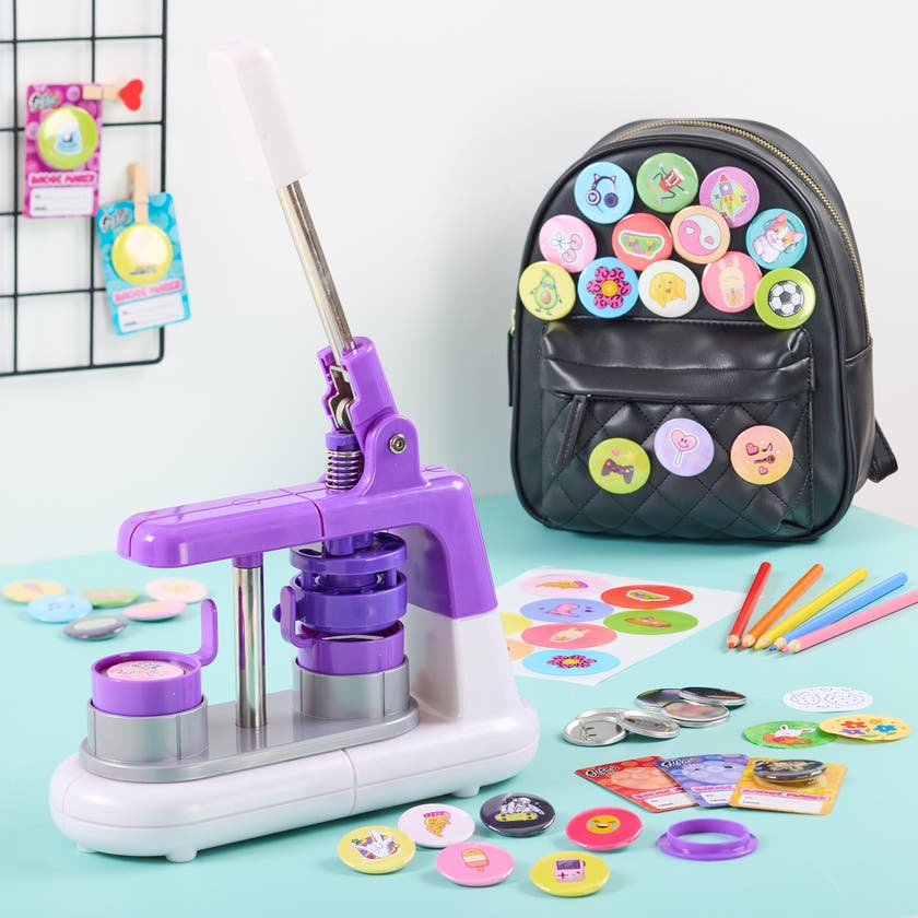 Giftie Badge Maker – gör egna pins att bära och ge bort