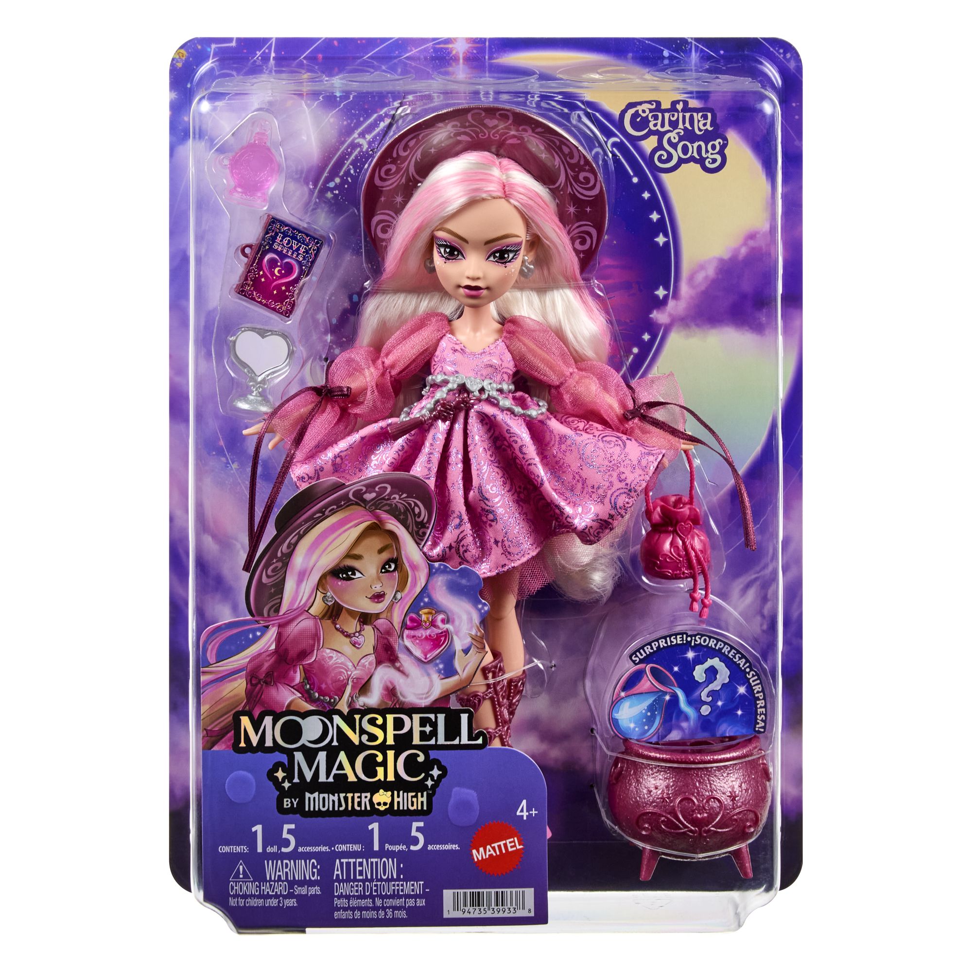 Monster High Moonspell Magic Love docka