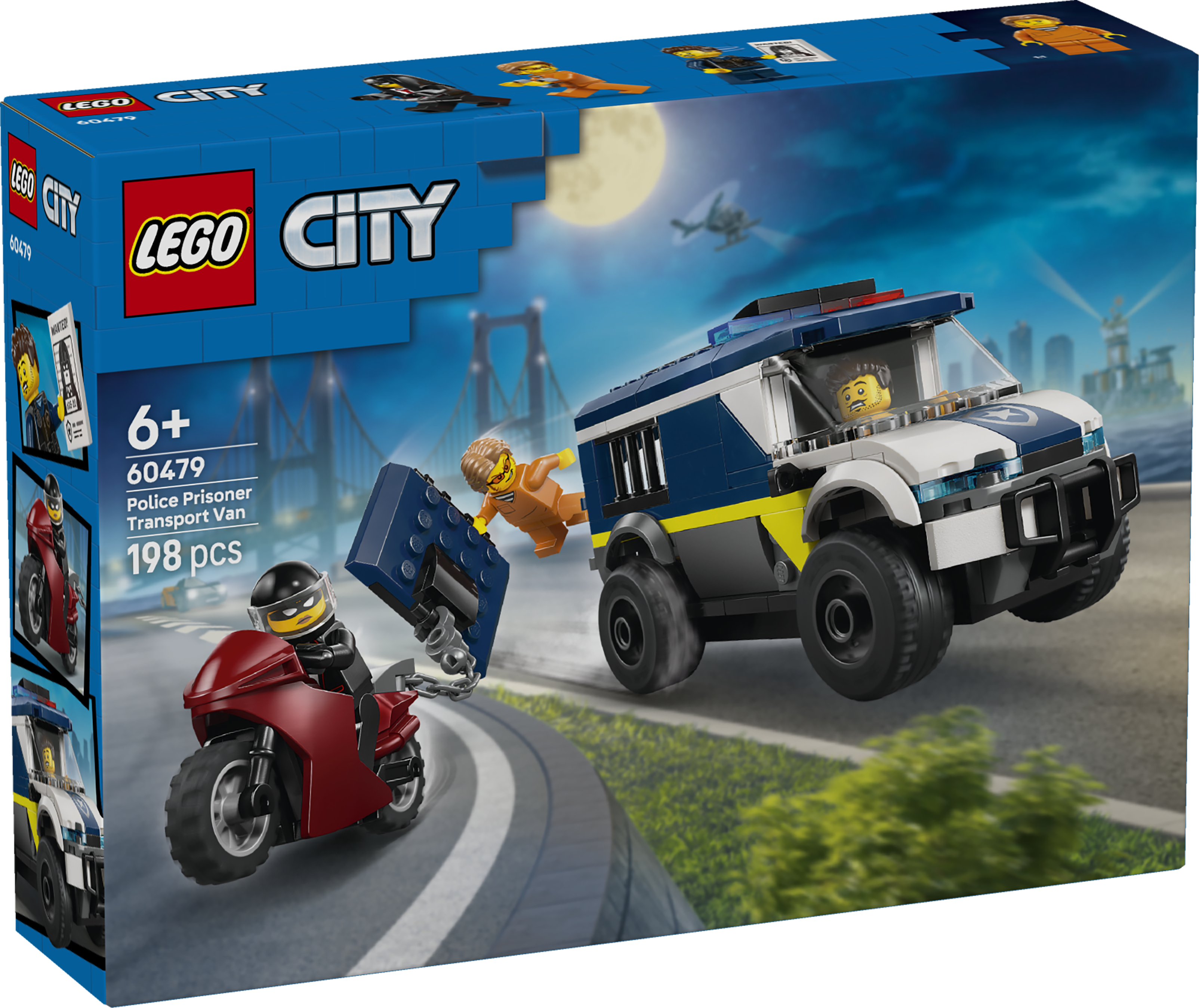 LEGO® City Polisens fångtransportbil Byggleksak 60479