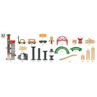 BRIO, Lift & Load 33887 Höglager tågset