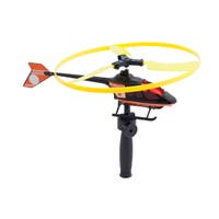 Flygande helikopter med dragsnöre