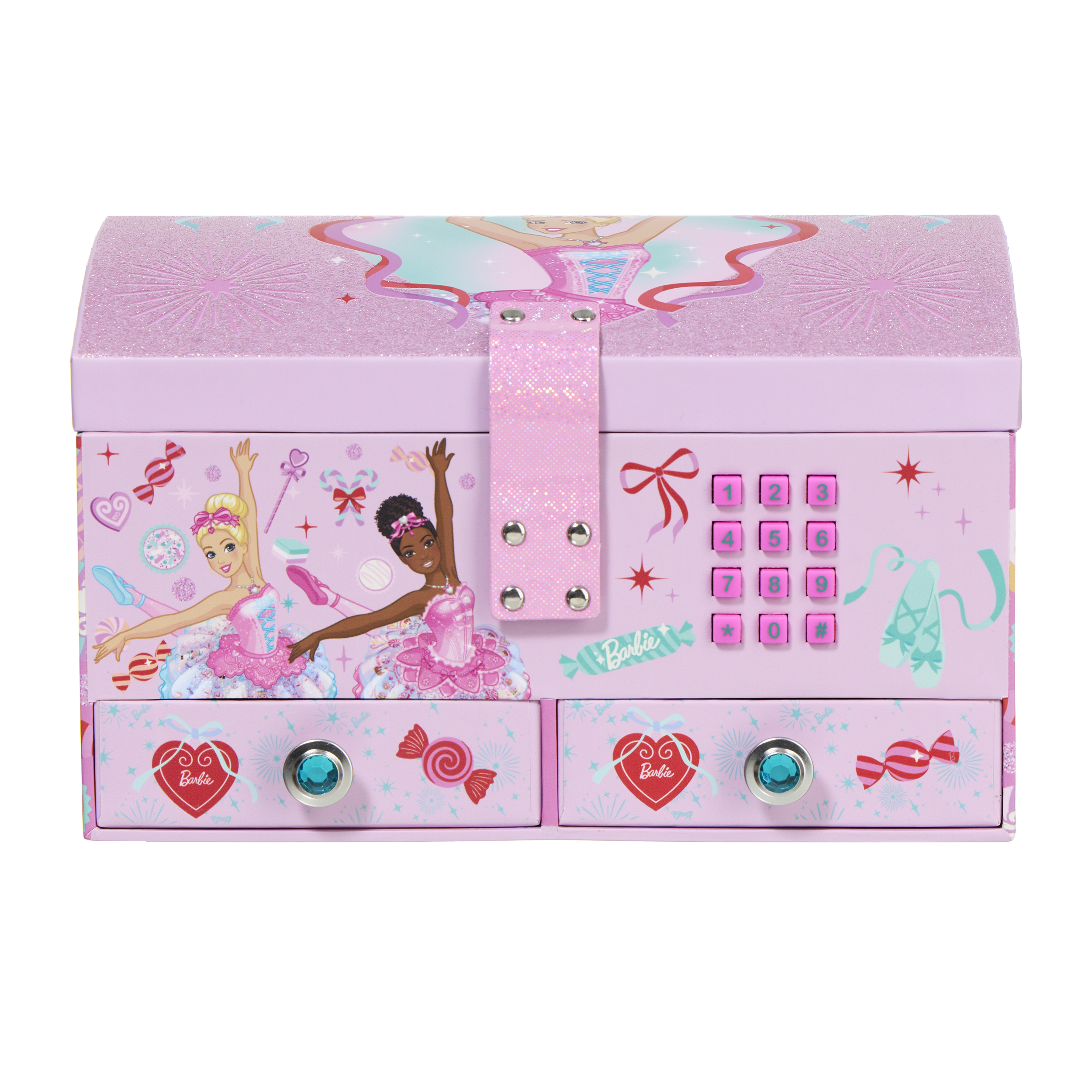 Barbie Nutcracker smyckeskrin med kodlås