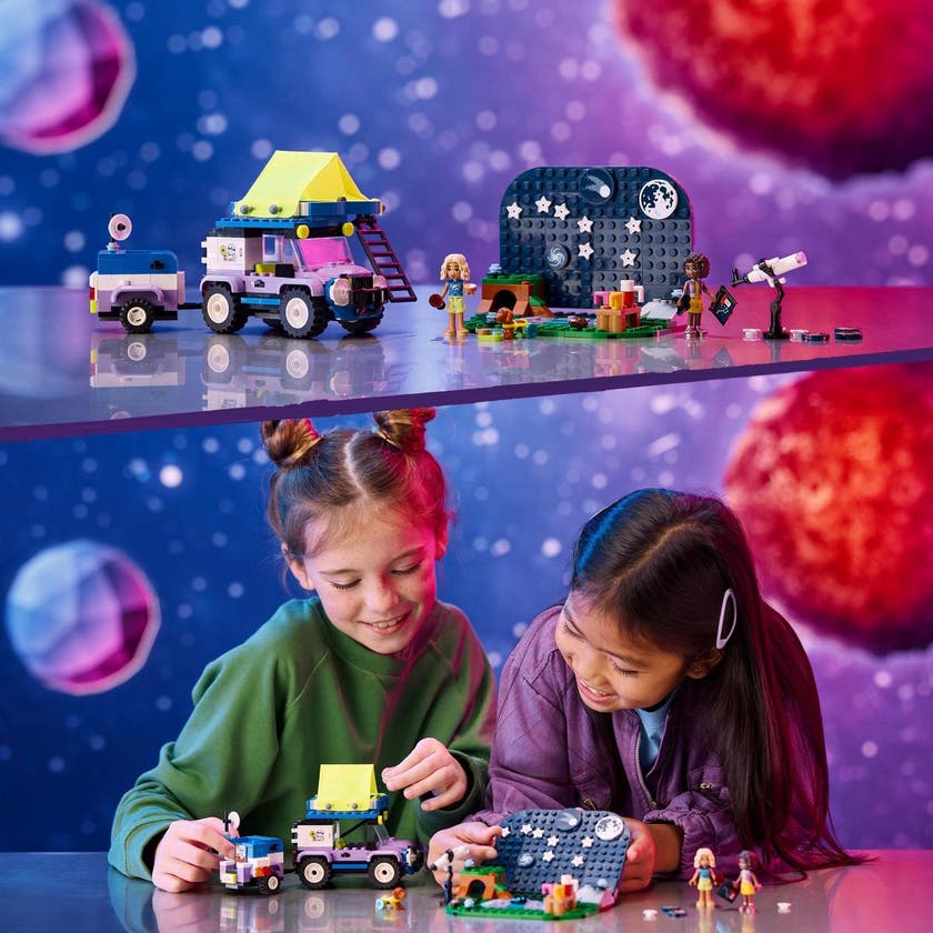 LEGO Friends 42603, Campingbil för stjärnskådning