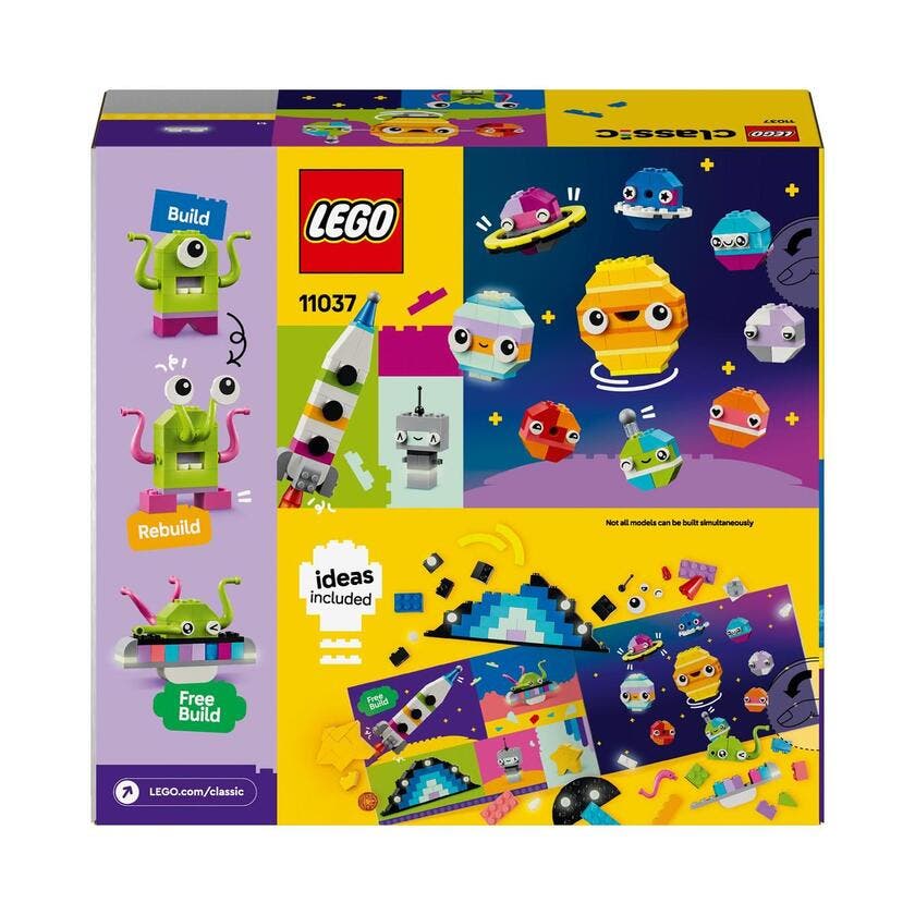 LEGO Classic 11037, Kreativa planeter