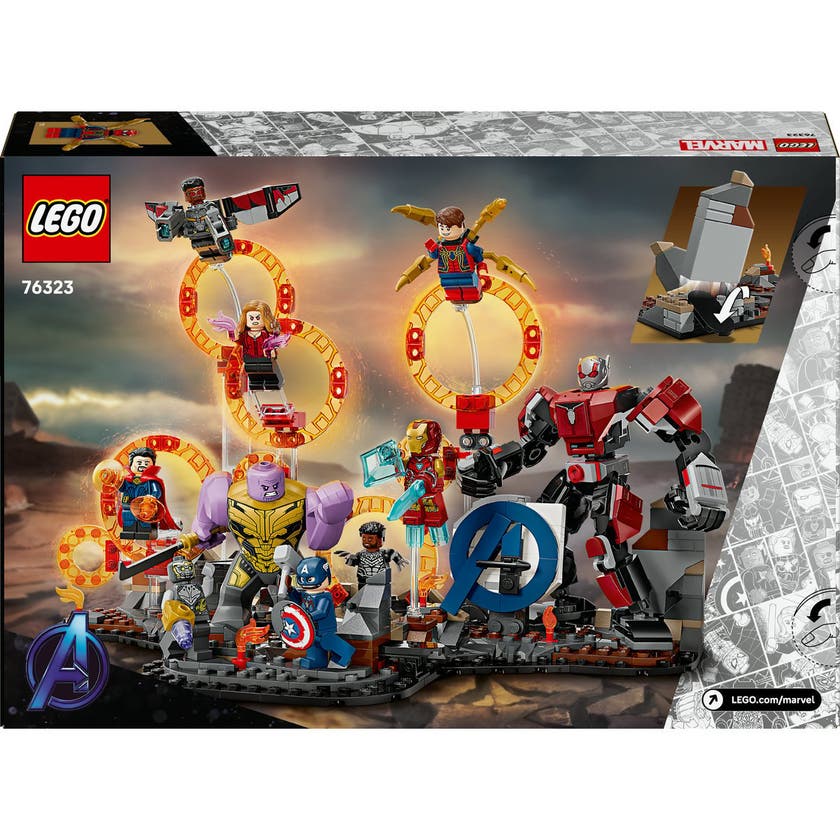 LEGO Super Heroes 76323, Avengers: Endgame – slutstriden