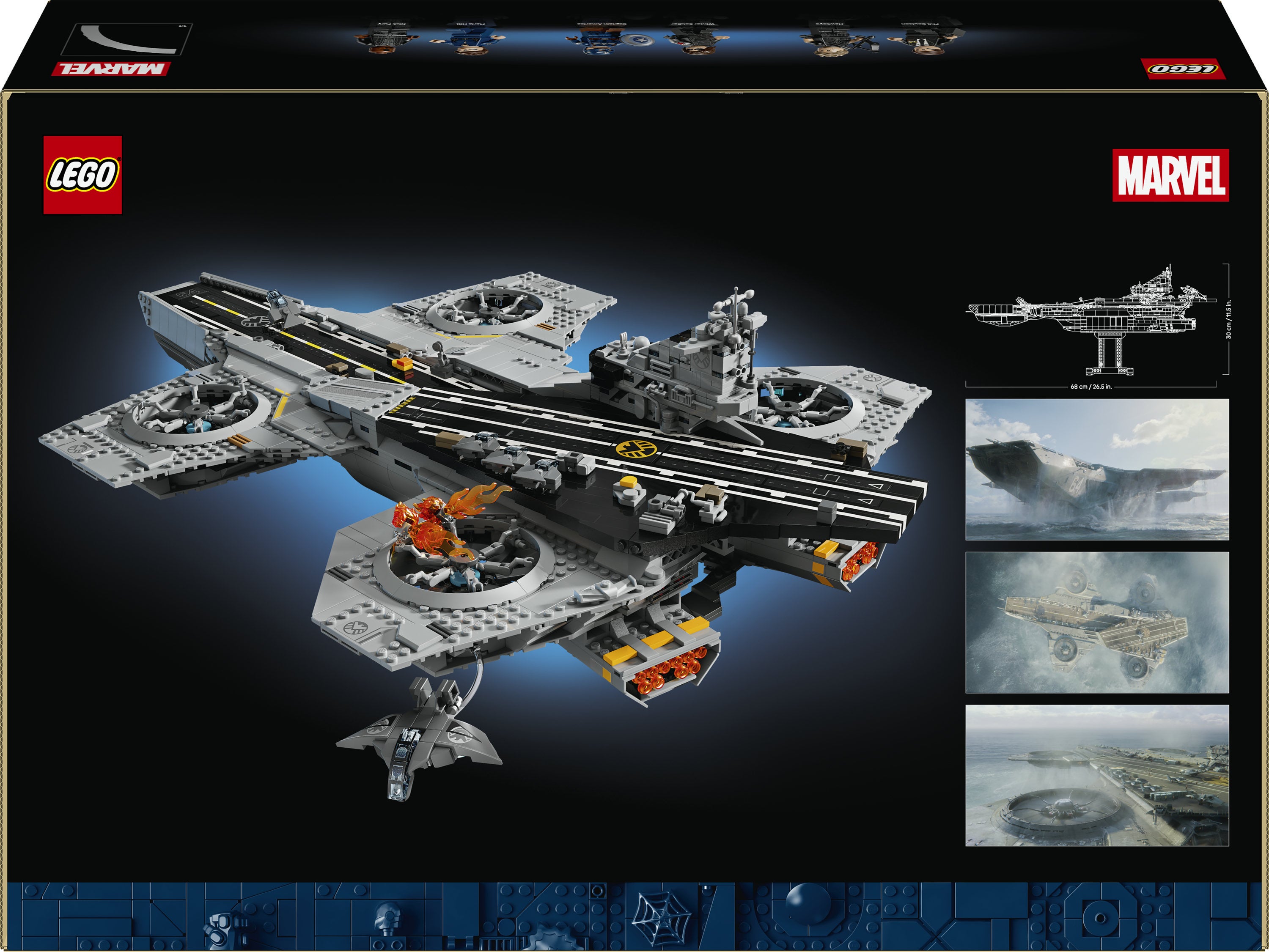 LEGO® | Marvel S.H.I.E.L.D. Helicarrier Byggset 76354