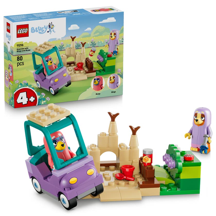 LEGO® Bluey Tanter med Bingo och Bluey Byggleksak 11216