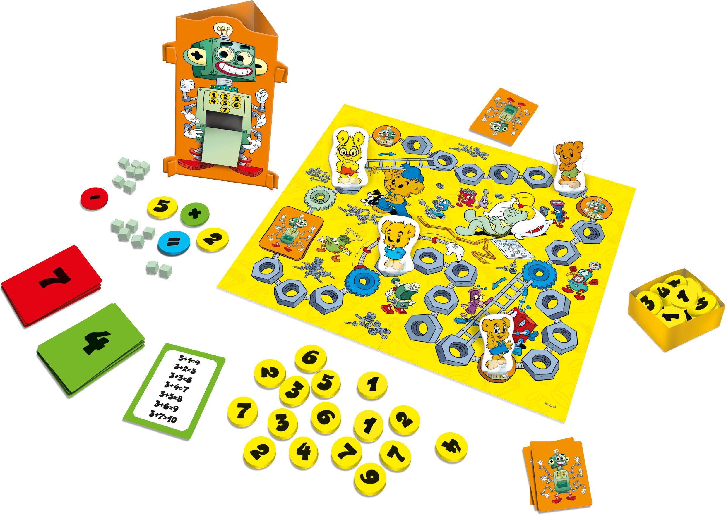 Bamse räknerobot brädspel från 5 år