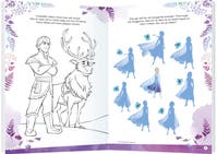Målarbok Disney Frost med klistermärken
