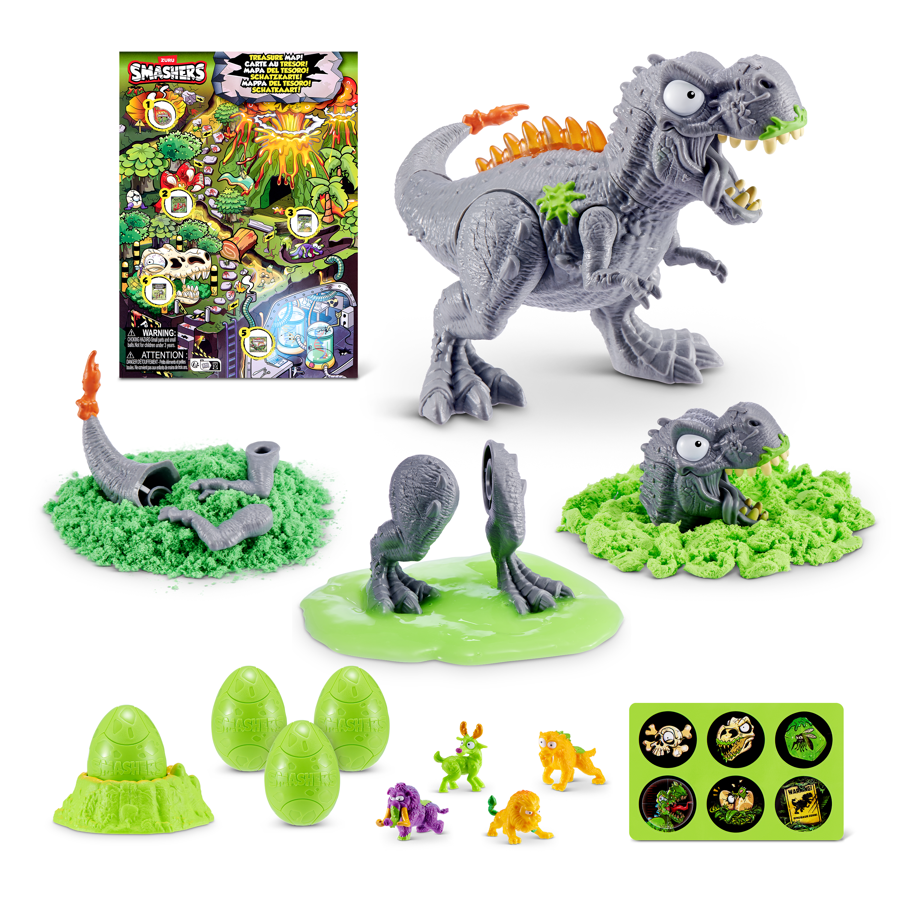 Smashers, Mega Jurassic Light, Up