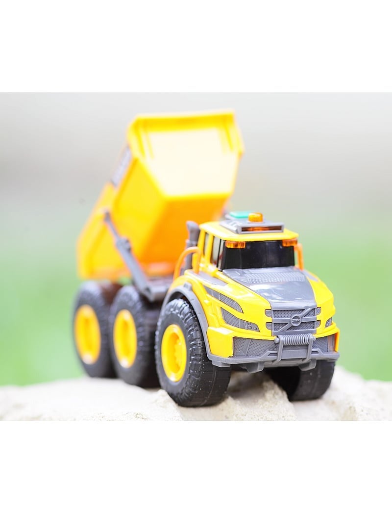Dickie Toys Volvo Dumper 23 cm med ljus och ljud