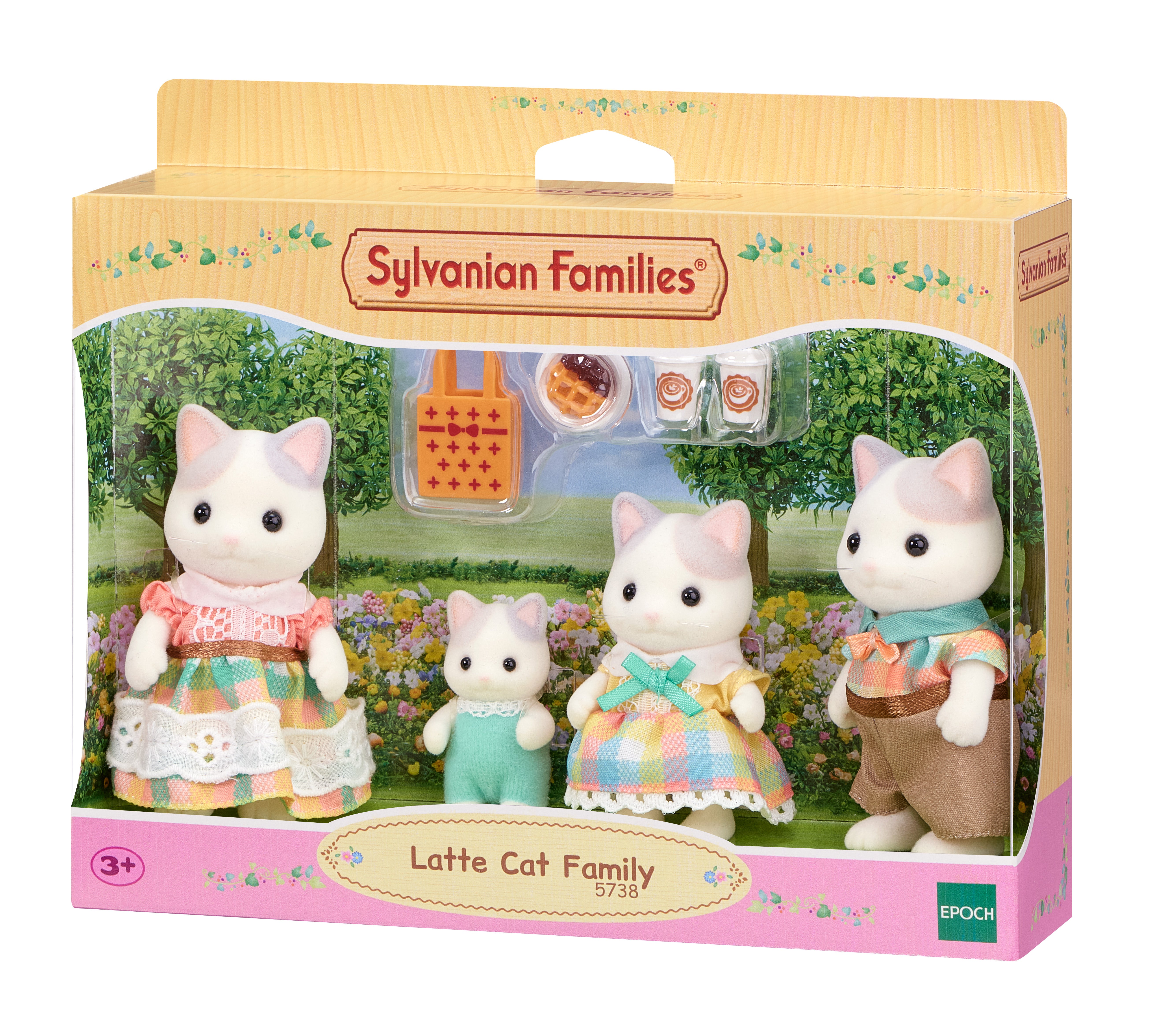 Sylvanian Families - Familjen Lattekatt