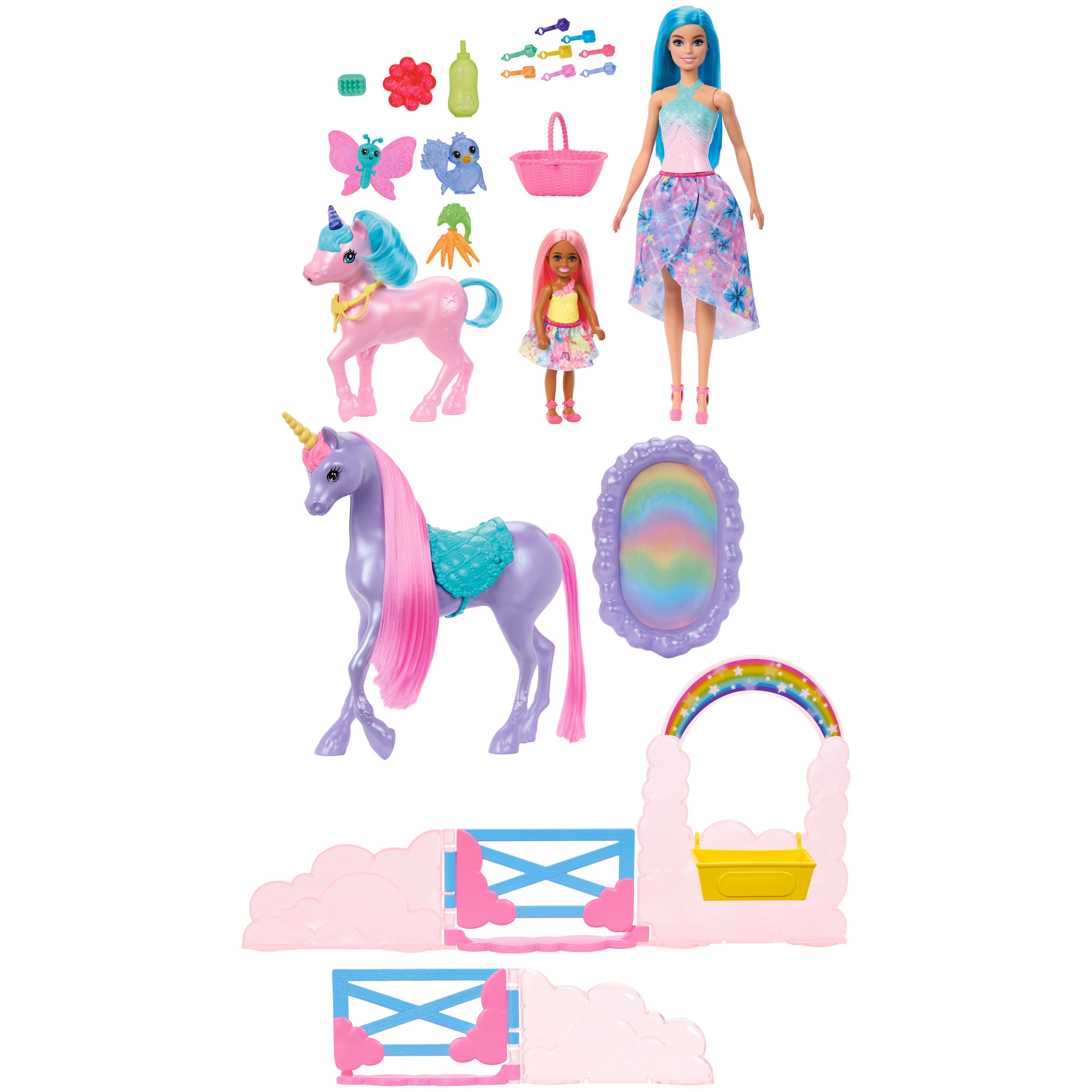 Barbie Unicorn Cuddle & Care Playset