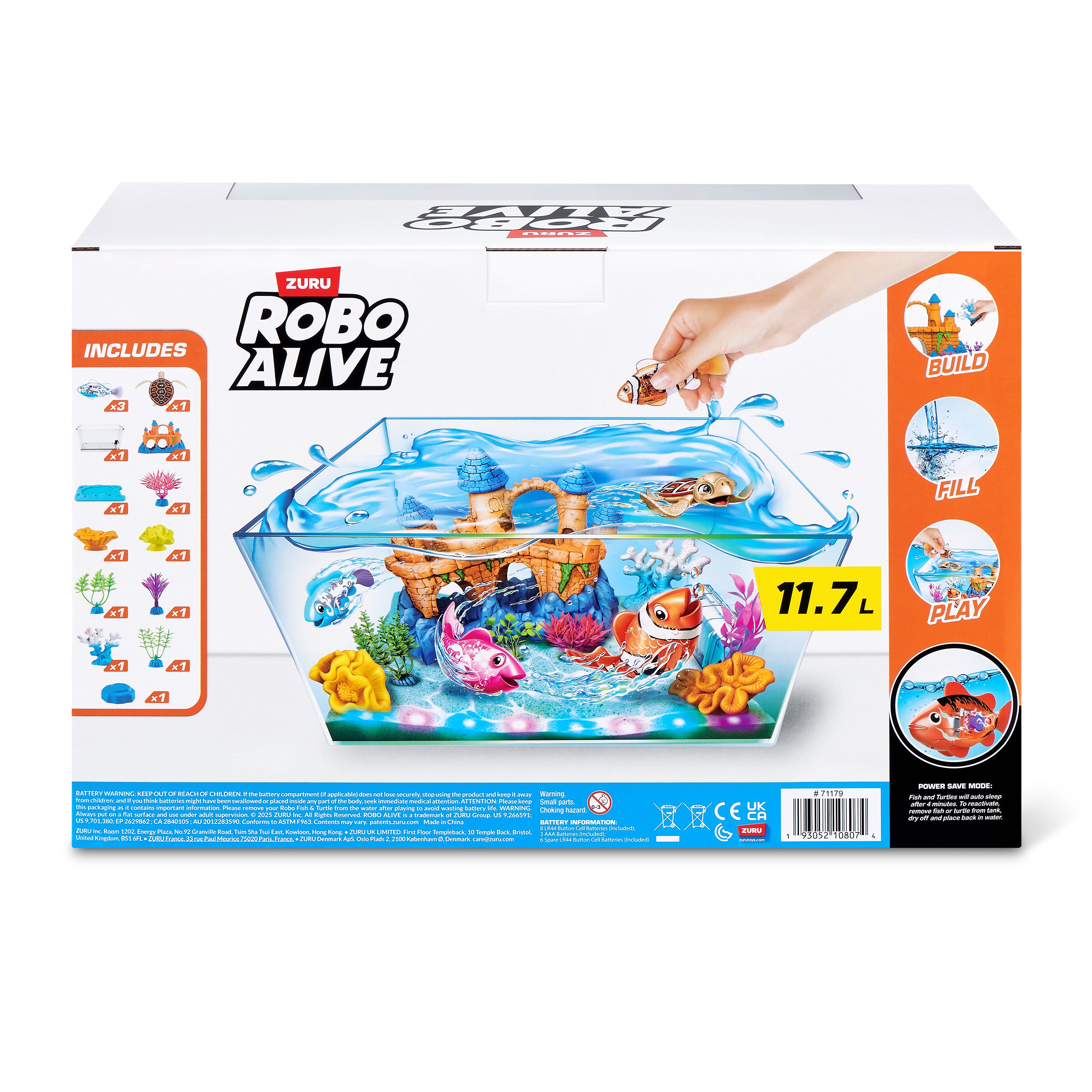 Robo Alive Light Up Aquarium Set