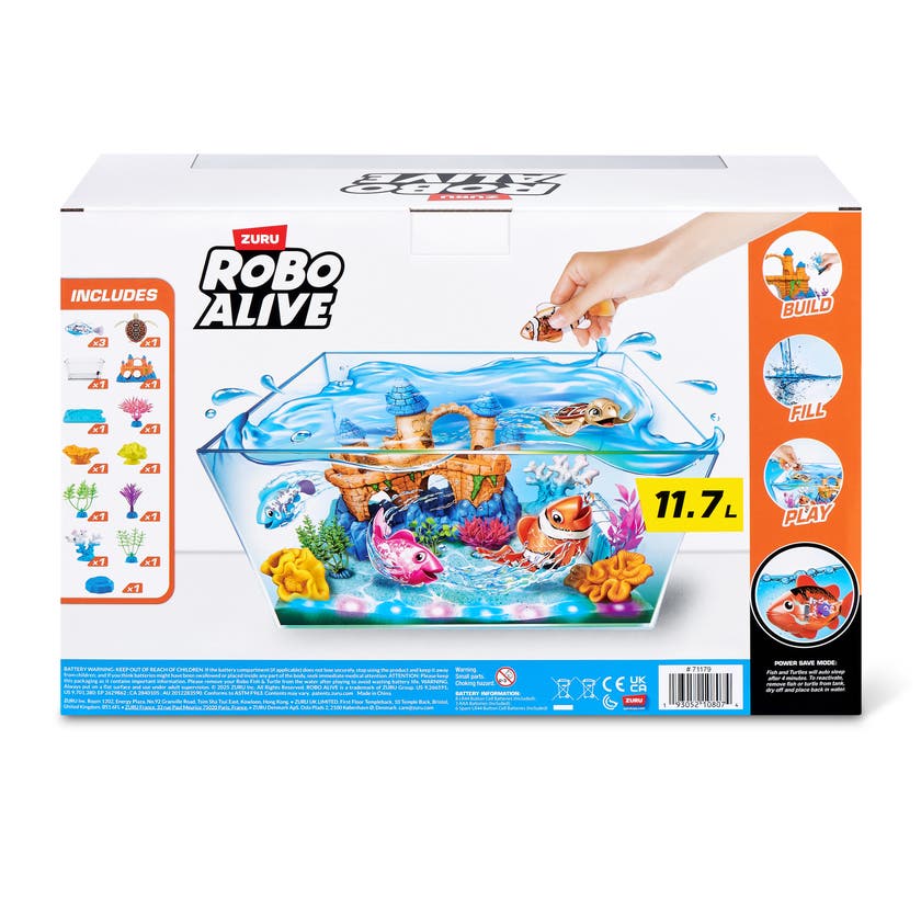 Robo Alive Light Up Aquarium Set