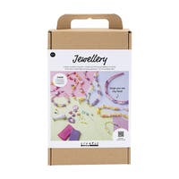 DIY Kit lera: smycken för barn, olika färger