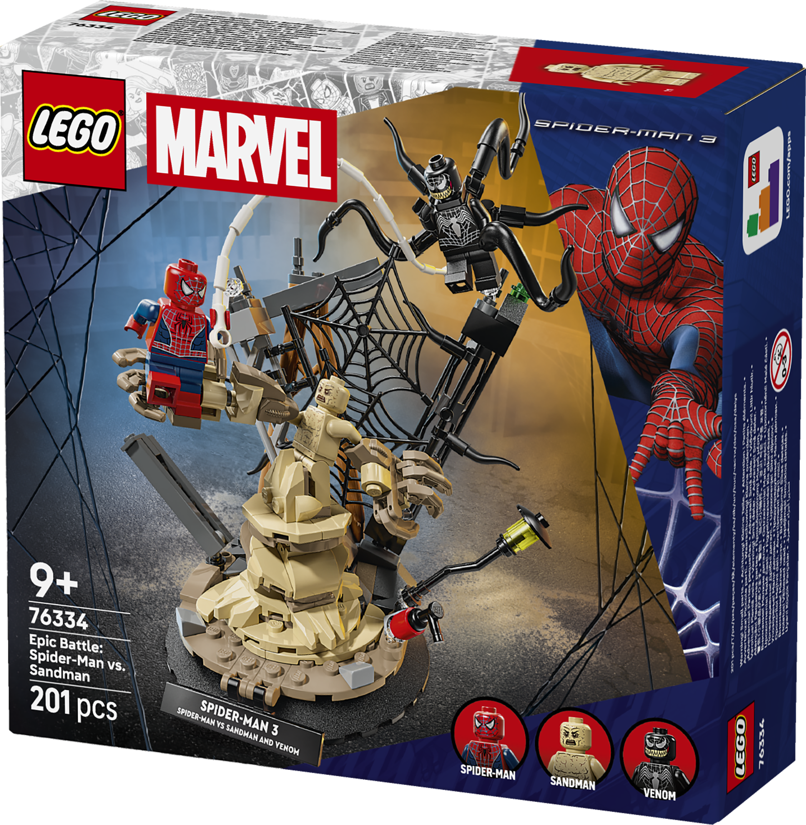LEGO® | Marvel Episk strid: Spider-Man mot Sandman 76334