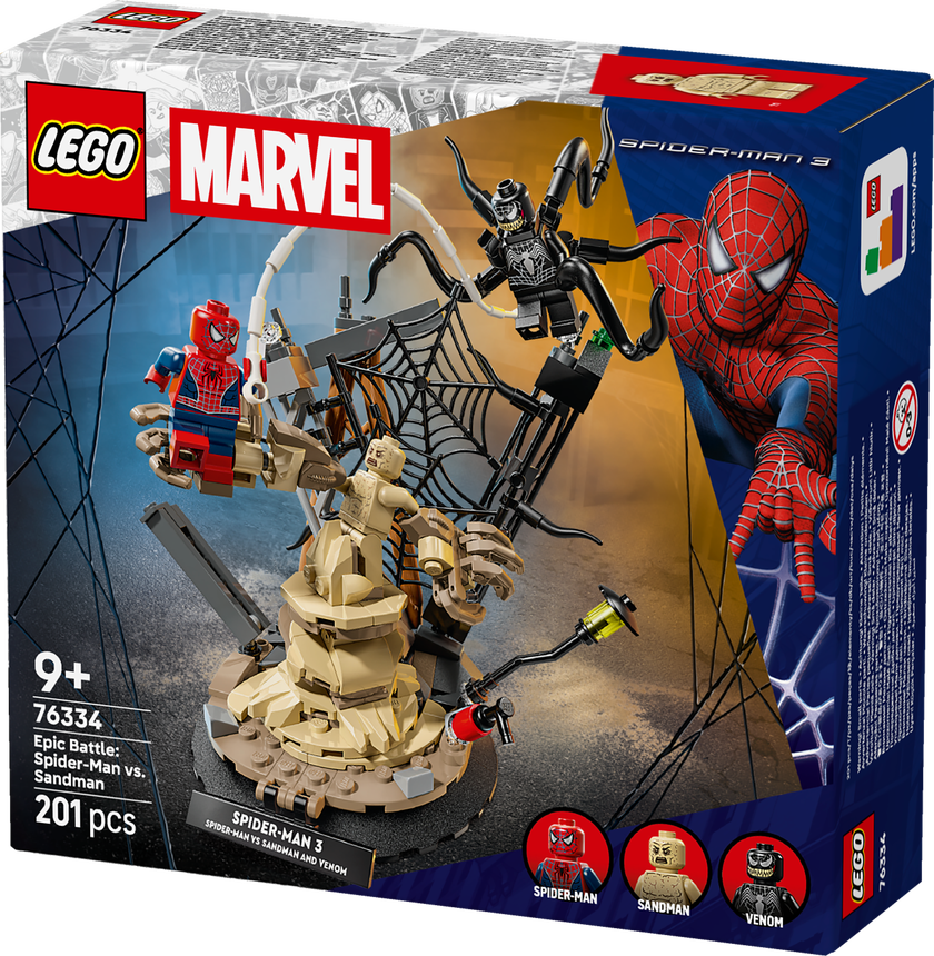 LEGO® | Marvel Episk strid: Spider-Man mot Sandman 76334