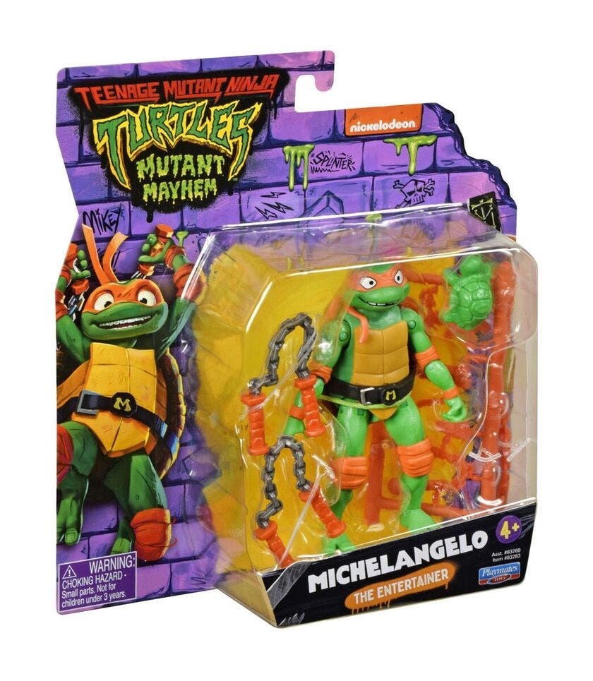 Turtles, Mutant Meyhem Basic Figures Michelangelo