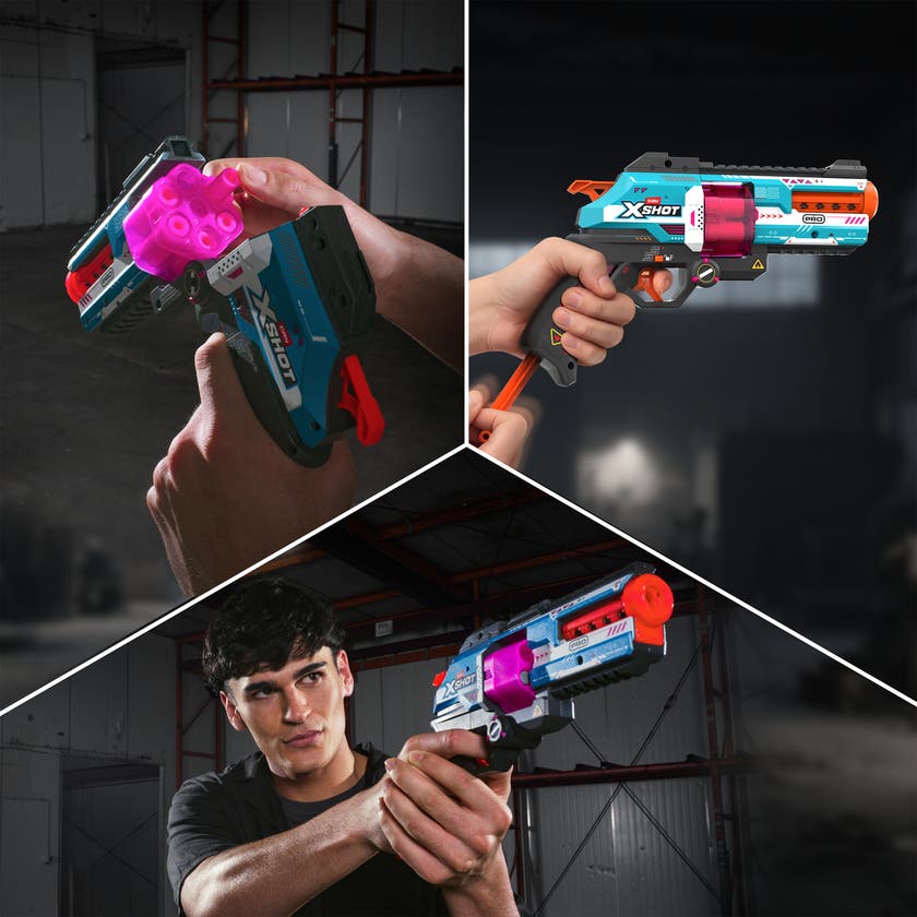 XSHOT SKINS Pro Series Break Barrel Blaster med 20 pilar