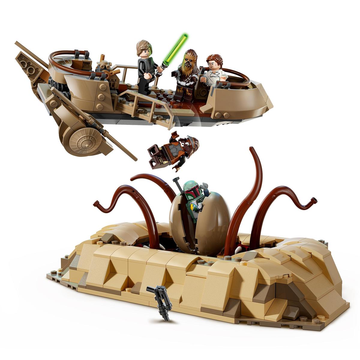 LEGO Star Wars 75396, Desert Skiff &amp; Sarlacc Pit