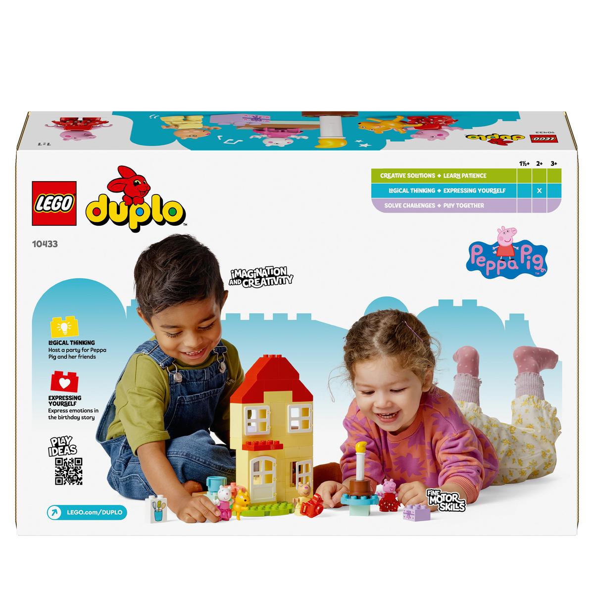 LEGO DUPLO 10433, Greta Gris – Födelsedagshus