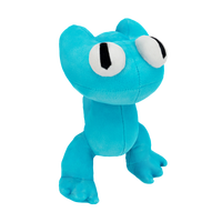 Rainbow Friends, Collectible Plush, Cyan, S2