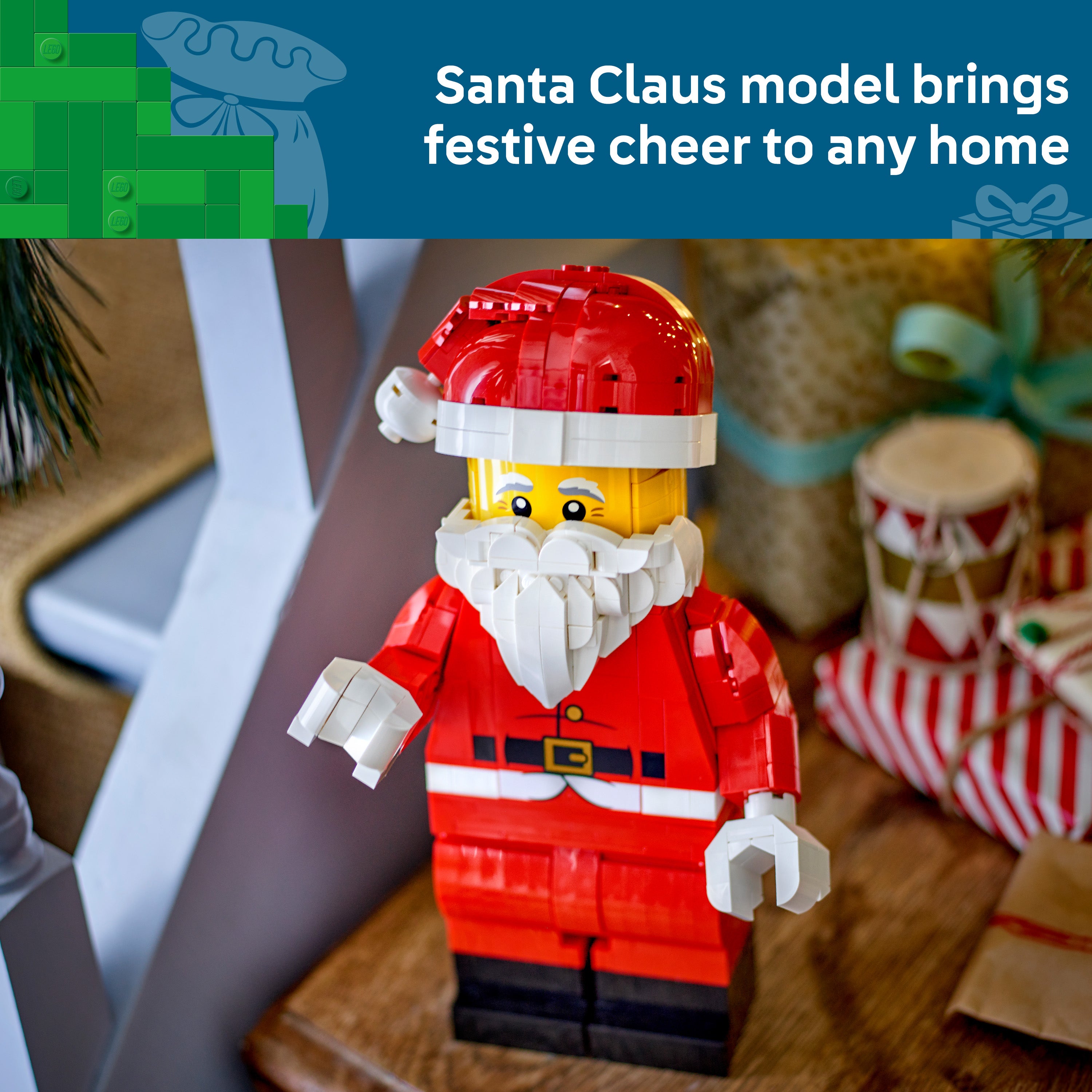 LEGO® Iconic Stor jultomte-minifigur - 40820