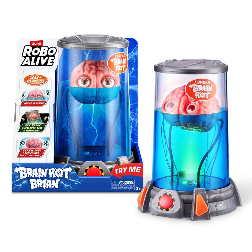Robo Alive Brain Rot Brian – Talande robothjärna